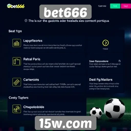Análise das funcionalidades do site de jogos bet666